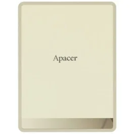 Apacer AS724 SSD Externo 512GB USB 3.2 Gen 2 Tipo-C Portátil para PC, Mac, Android y PS5 | Hasta 500MB/s | Resistente Caídas 1.22m | Colores Crema/Malva | AP512GAS724C-1